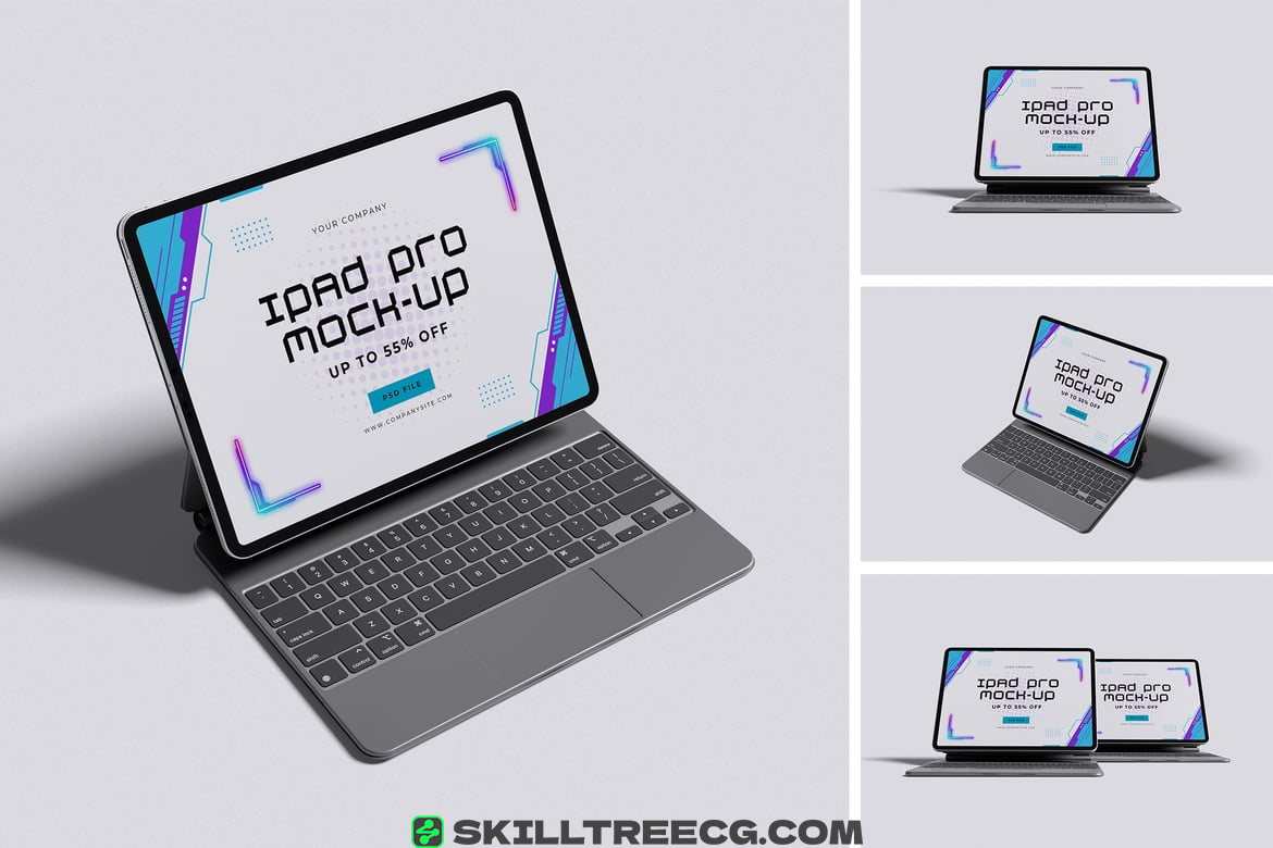 iPad Pro Mockup（438587）-技能树